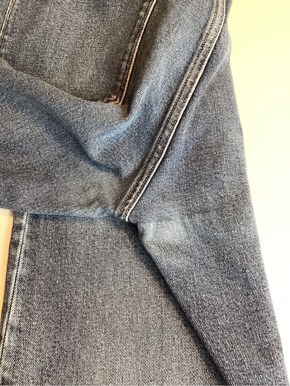 Buck Mason Maverick Slim Straight Blue Jeans - Picture 7 of 8
